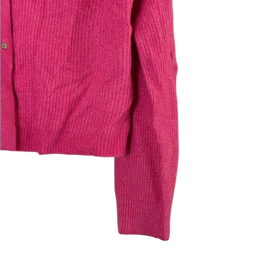 Vigoss | Like new bright pink knit boxy sleeve knit cardigan sweater - Picture 7 of 12